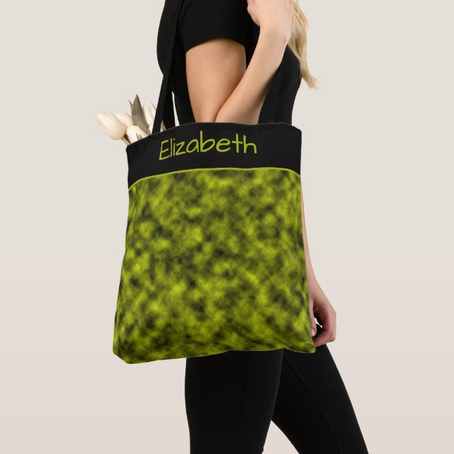 Personalisierte, moderne, elegante Jungle Girl Tot Tasche (Von Nahem)