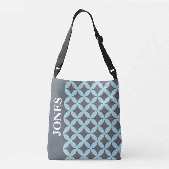Personalisierte moderne Ganzkörpertasche Tragetaschen Mit Langen Trägern (Rückseite)
