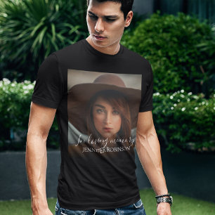 Personalisierte Moderne In Liebe zum Gedenken   Ge T-Shirt