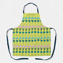 Personalisierte moderne Obst- und Veggie-Print-Sch