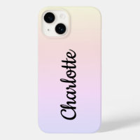 Personalisierte moderne Pastel Ombre