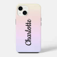 Personalisierte moderne Pastel Ombre