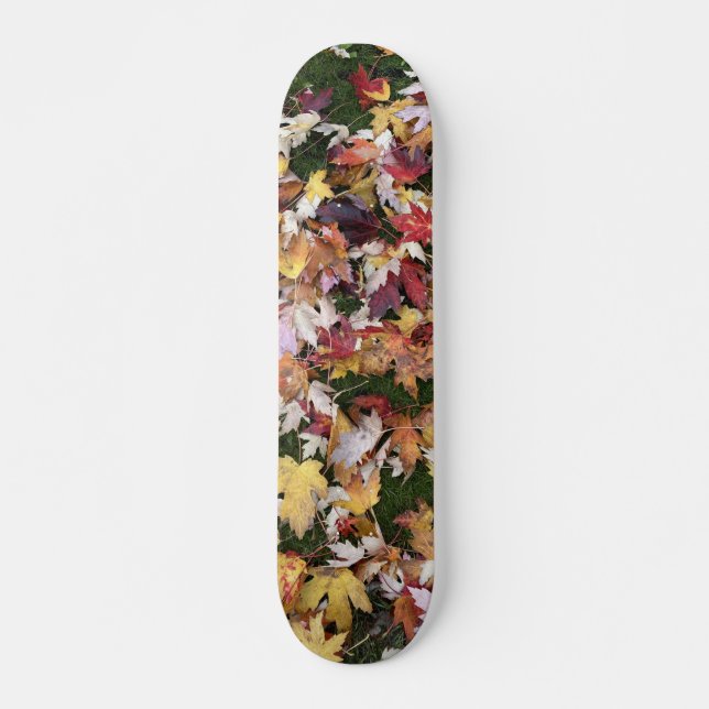 Personalisierte moderne Skate Herbstleaf-Skateboar Skateboard (Vorne)