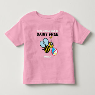 Personalisierte Molkereifreies Kleinkind T-shirt