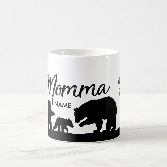 Personalisierte Momma Bärnschale Kaffeetasse (Mittel)
