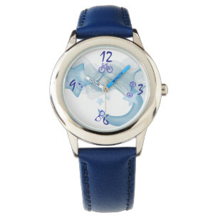 Personalisierte Mond-Star-eWatch Armbanduhr
