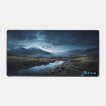 Personalisierte Mondlicht-Nachtlandschaft