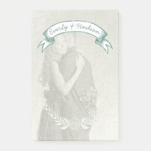 Personalisierte Mongram Post-it®-Hinweise für Ihr Post-it Klebezettel