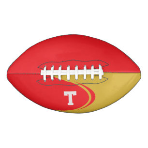 Personalisierte Monogram Football