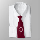 Personalisierte Monogram Initials Burgundy Red Gol Krawatte<br><div class="desc">Personalisieren Sie die Initialen,  um ein großartiges Mongram Golfgeschenk zu erstellen und zu behalten. Entwickelt von Thisisnotme©</div>