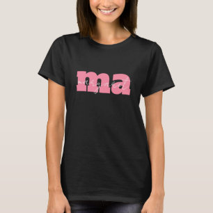 Personalisierte Monogramm Anfangsbuchstaben Name T-Shirt