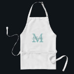 Personalisierte Monogramm Backform Schürze für Fra<br><div class="desc">Personalisierte monogramm Backform Schürze für Frauen. Niedliche Geschenkidee für Mama / Mutter. Benutzerdefinierte GRILLEN / Schürze mit Namen und Initial. Erstmaliges Design für Koch- und Kochfreunde. Mit Monogramm Schürze mit Grill in beige-weiß und gelb. Die Schriftfarbe ist individuell einstellbar,  d.h. türkisblau mit elegantem Schriftzeichen.</div>