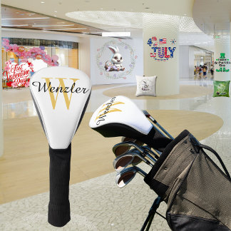 Personalisierte Monogramm Golf Headcover