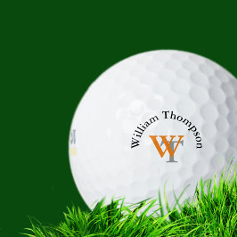 personalisierte Monogramm Golfball