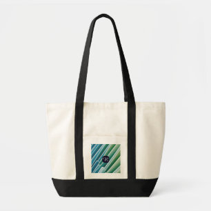 Personalisierte Monogramm-Impulse-Tasche - Moderne Tragetasche