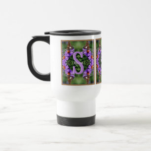 Personalisierte Monogramm-Initialen-Name Schmetter Reisebecher