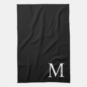 Personalisierte Monogramm und Name Handtuch