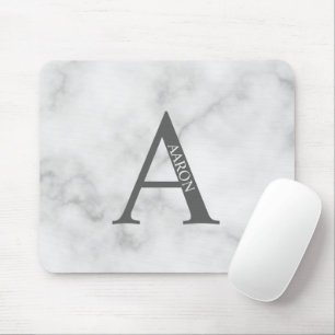 Personalisierte Monogramm- und Namens-Mauspad Mousepad