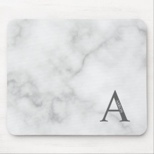 Personalisierte Monogramm- und Namensmauspad Mousepad