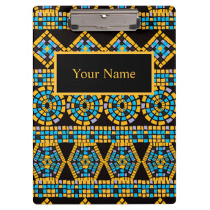 Personalisierte Mosaikwand Klemmbrett