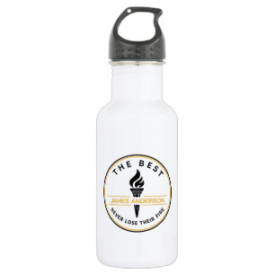 Personalisierte Motivations-Sport-Wasserflasche Edelstahlflasche
