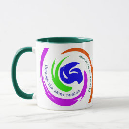 Personalisierte Motivierend Abstrakte Kunst Tasse