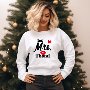 personalisierte Mrs Frauen  T-Shirt