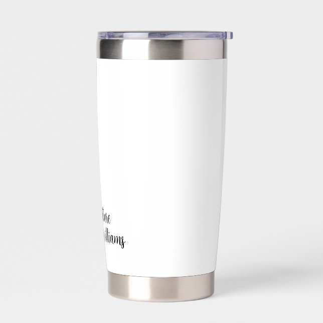 Personalisierte Mrs-Geschenke für die zukünftige B Thermobecher (Links)