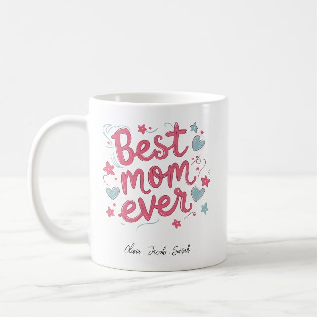 Personalisierte Mug - Ein herzliches Geschenk für  Kaffeetasse (Links)