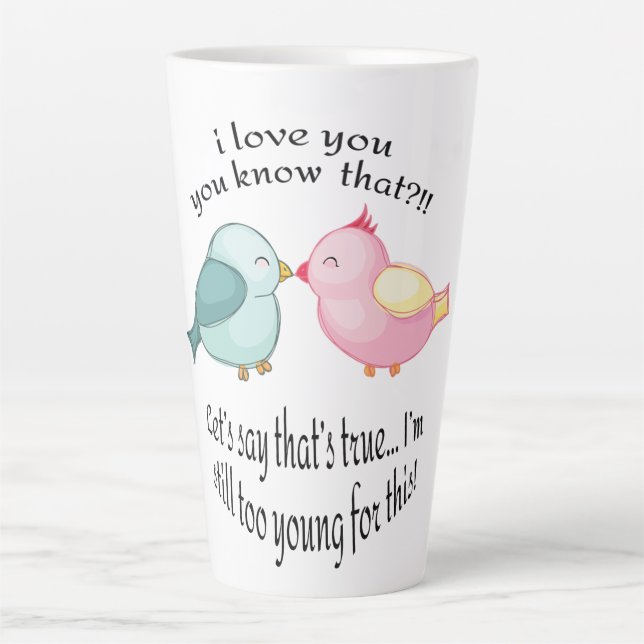 Personalisierte Mug latte Milchtasse (Vorderseite)