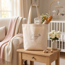 Personalisierte Mummy EST. Jahr-Tasche Geschenk fü