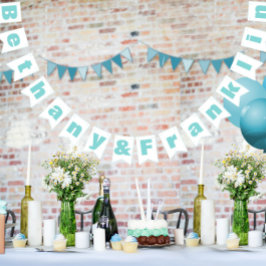 Personalisierte Münze oder eine beliebige Farbhoch Wimpelkette