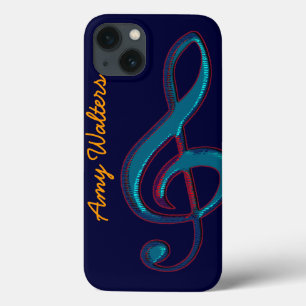 personalisierte Musiknote / Rasierapparat Case-Mate iPhone Hülle