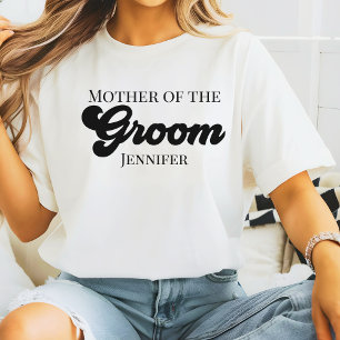 Personalisierte Mutter des Bräutigams T-Shirt