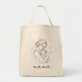 Personalisierte Mutter-Tasche, Geschenk für Mama 2 Tragetasche