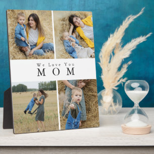 Personalisierte Mütterfamilie für benutzerdefinier Fotoplatte
