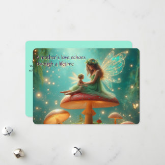 Personalisierte Muttertagskarte Feiertagskarte