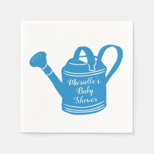 Personalisierte Nachricht für Baby Boy Shower Gieß Serviette