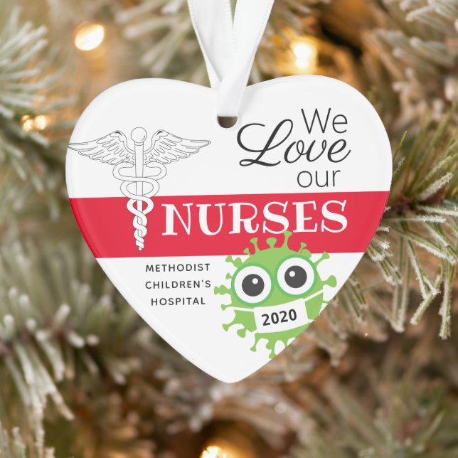 Personalisierte nährende Heilige Weihnachtsschmuck Ornament (Baum)