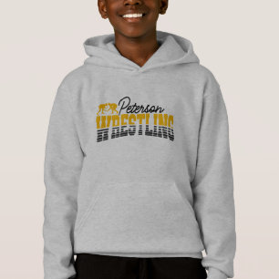 Personalisierte NAME Wrestling-Schule Team Wrestle Hoodie