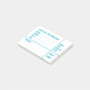 Personalisierte Namens-Telefonnachrichten Büro Post-it Klebezettel