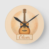 Personalisierte Namensakustikgitarre für Musiklieb