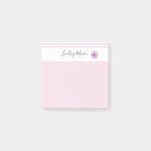 PERSONALISIERTE Namensangaben Post-it Klebezettel