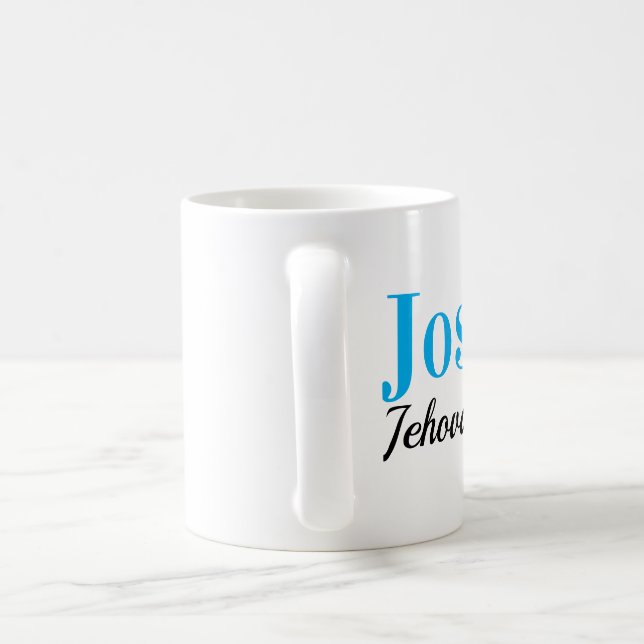 Personalisierte Namensbedeutung Joseph Kaffeetasse (Henkel)