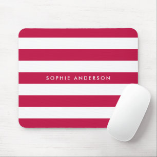 Personalisierte Namensbezeichnungen Farbstoffe und Mousepad