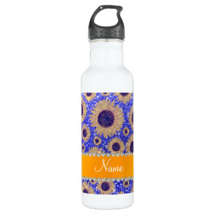Personalisierte Namensblaue Trinkflasche