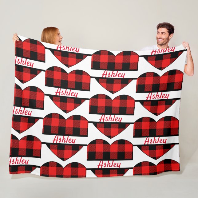 Personalisierte Namensdecke für Kinder und Erwachs Fleecedecke (Beispiel)