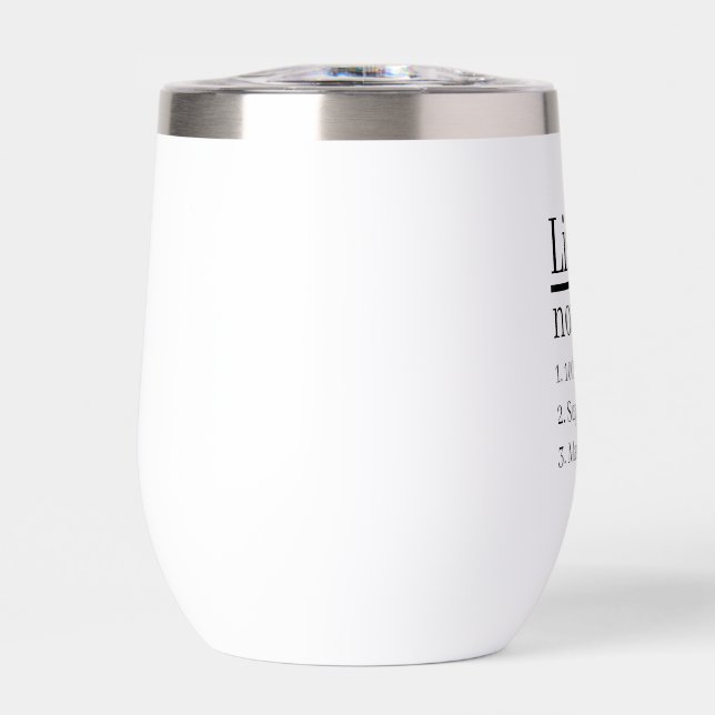 Personalisierte Namensdefinitions-Tasse Reisebeche (Vorderseite)
