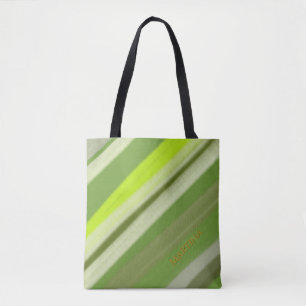 Personalisierte Namensfarbe Bunte Limettengrüne St Tasche