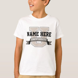 Personalisierte Namenshochschulcoole lustige T-Shirt